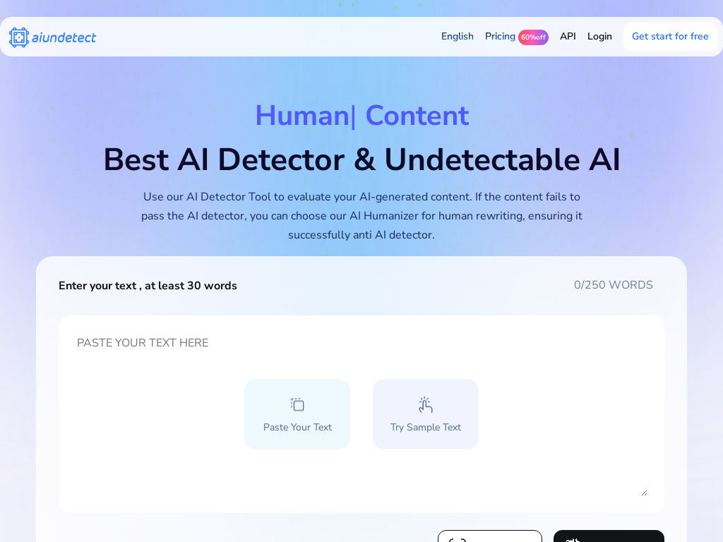 AI Undetect: AI Checker, Undetectable AI, Anti AI Detector