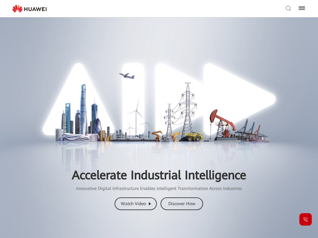 Huawei Enterprise | Accelerate Industrial Intelligence