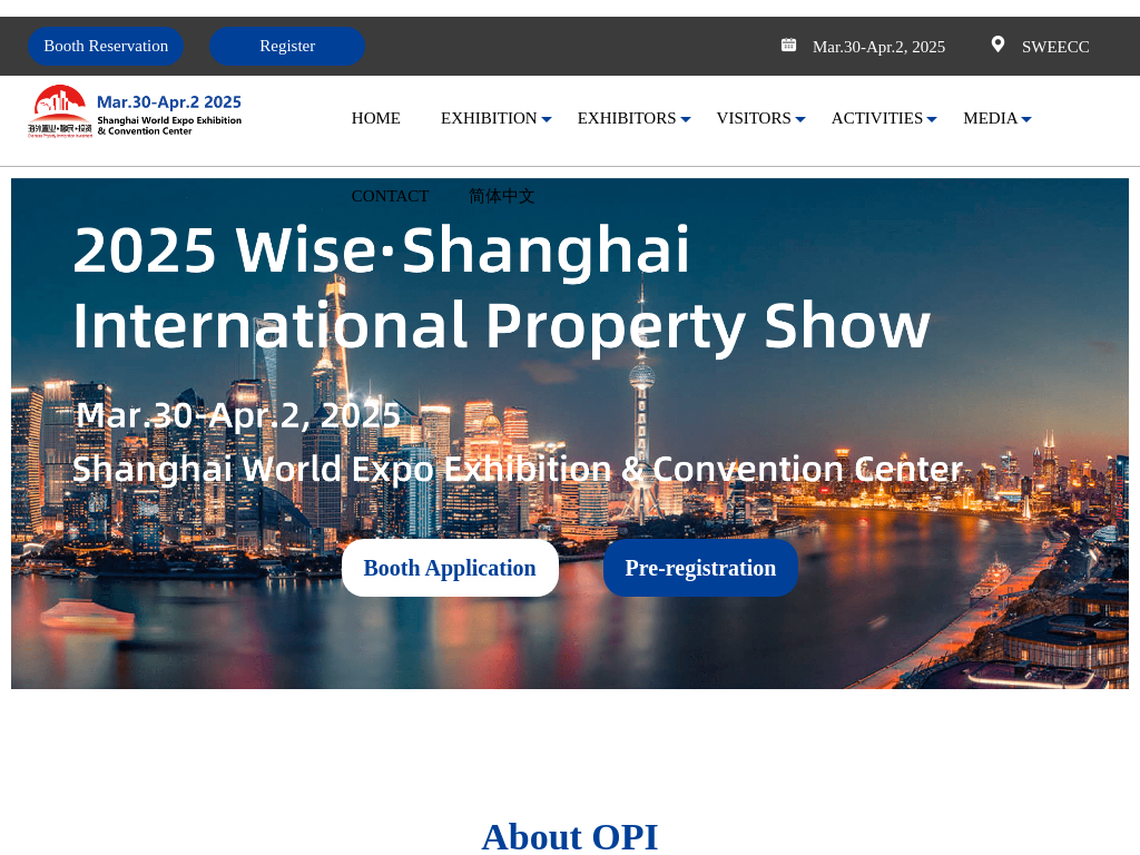 
	China's Leading International Real Estate Exhibition and Property Show
