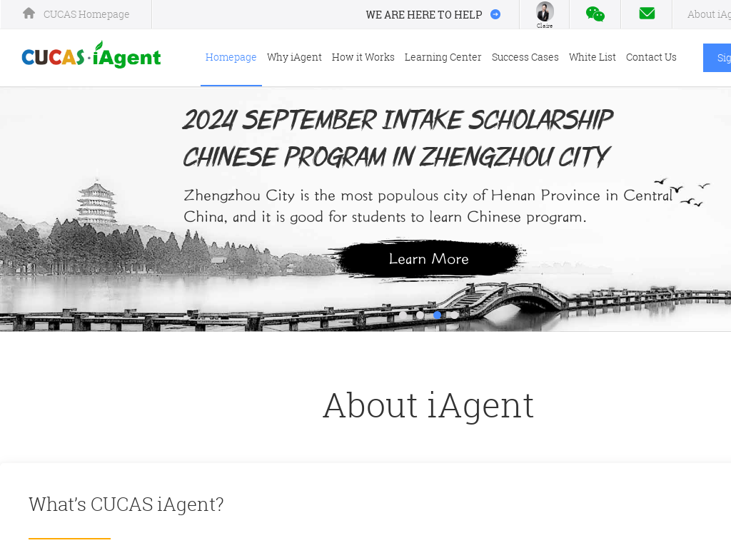 CUCAS iAgent - The Best Platform to Apply Chinese Universities for Your Students and Get Commission