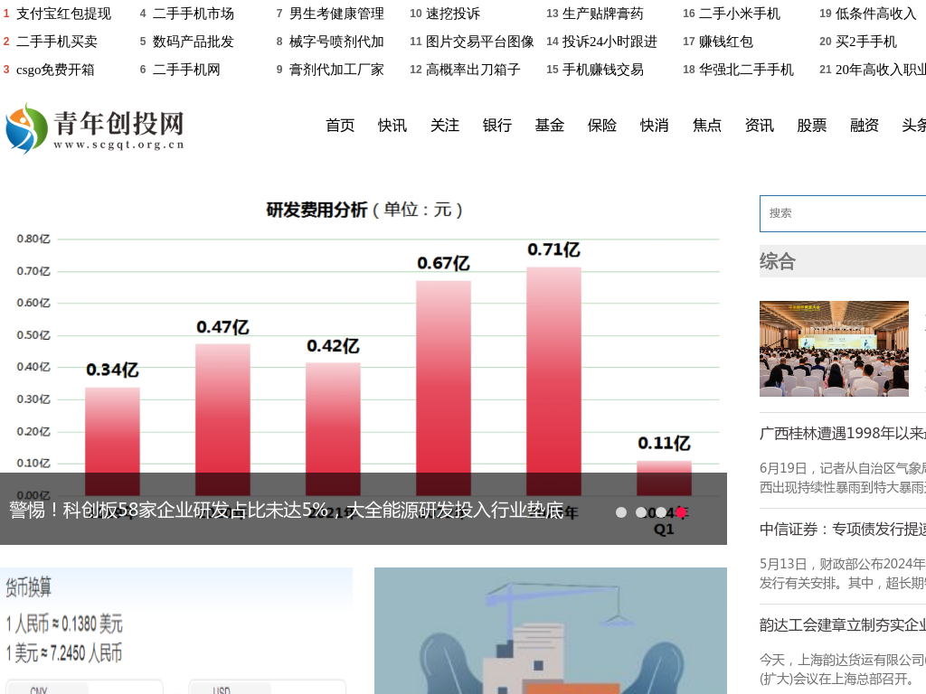 青年创投网—把握创业机遇  拓宽投资渠道 